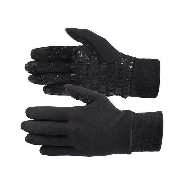 Horze Avery Fleece Gloves Gloves Horze 6 Black 