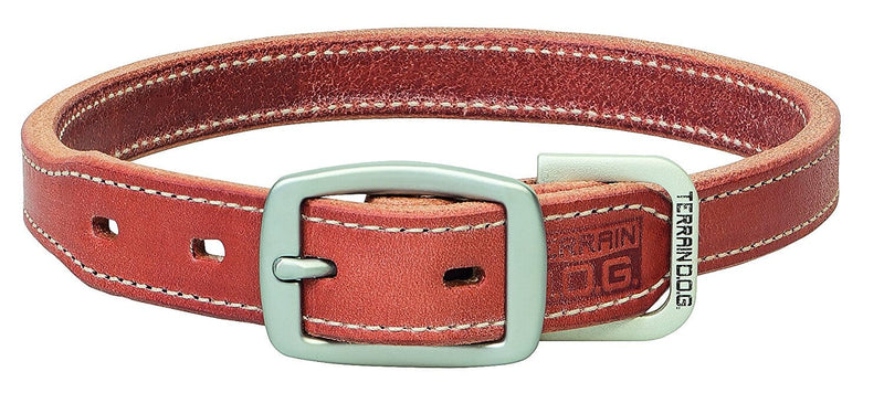 Terrain D.O.G. Buttered Harness Leather Hybrid Dog Collar Dog Collars and Leashes Weaver Leather 
