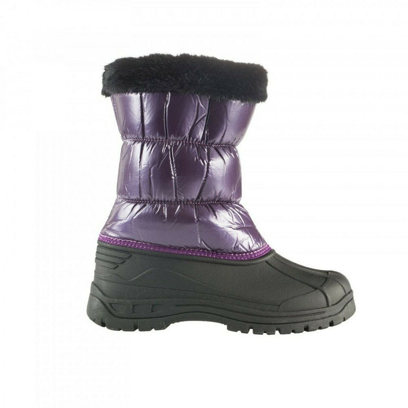 Side view of Horze Sedona Girls Snow Boots Winter Boots