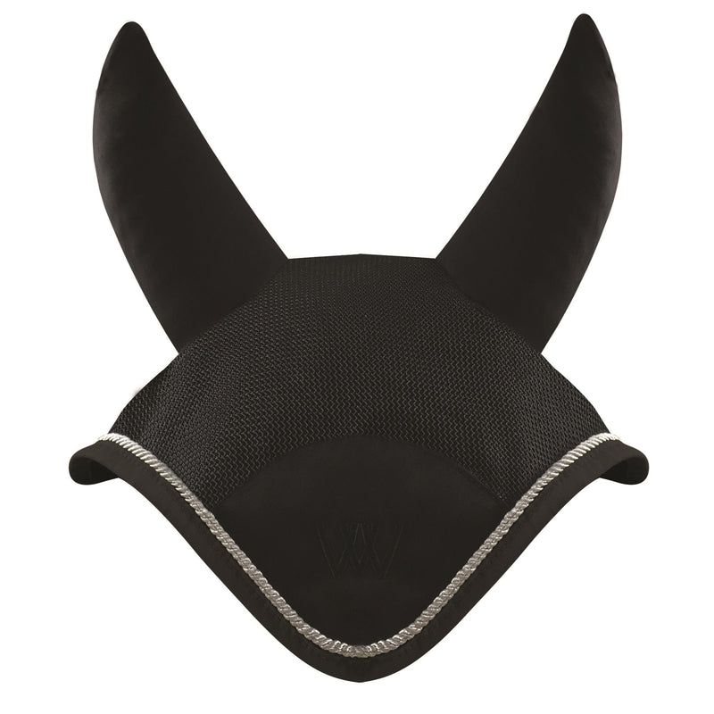 Woof Wear Ergonomic Fly Veil Fly Masks Woof Wear Black Medium 