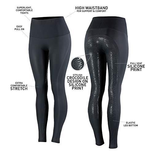 Horze Women's Bianca Full Seat Tights - Silicone Grip Full Seat Tights Horze 