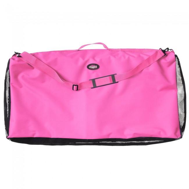 Pink Tough 1 Heavy Nylon Saddle Blanket Protector/Carrier JT International