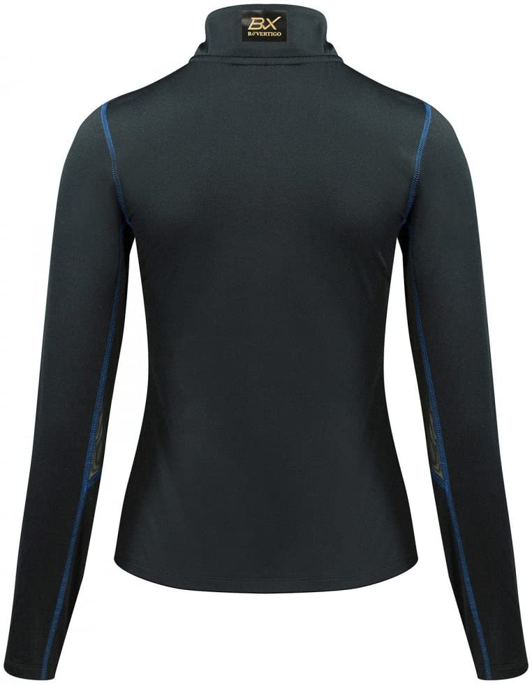 B Vertigo Roxane Women's Long Sleeve Zip Polo Technical Shirt Technical Shirts Horze 