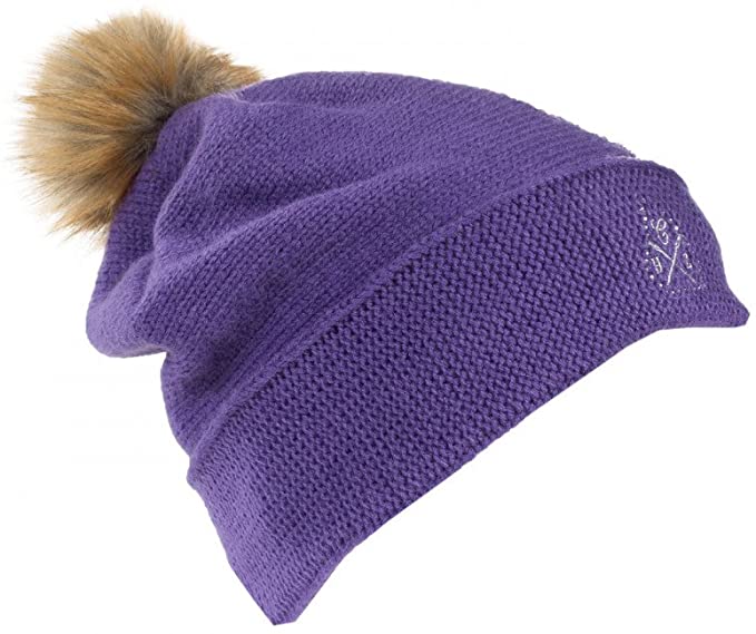 Horze Crescendo Knitted Hat Winter Hats Horze Gentian Violet 