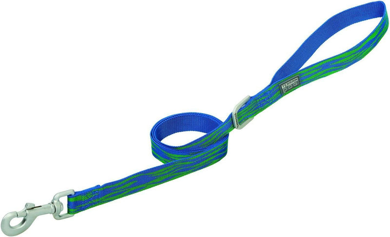 Terrain D.O.G. Patterned Dog Leash Dog Collars and Leashes Terrain D.O.G. Blue/Green Stream 3/4 x 6' 