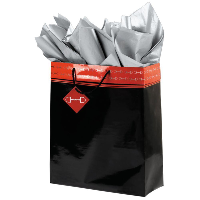Black/Red Tough 1 Polished Bits Super Jumbo Gift Bag