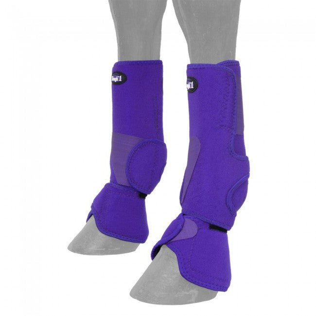 Purple Performers 1st Choice Combo Boots Bell Boots JT International