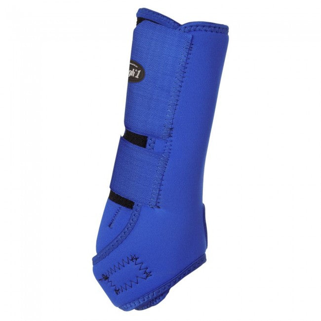 Royal Blue Medium Tough 1 Economy Vented Sport Boots - Set of 4 Competition/Exercise Boots
