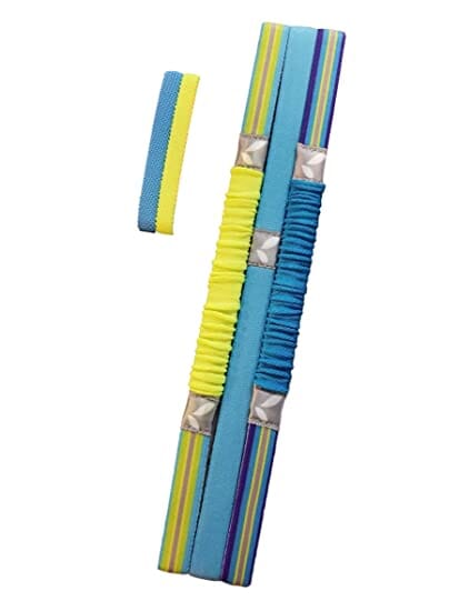 Sprigs Active Headbands and Hair Ties Set Hair Accessories Sprigs Blue Stripe 