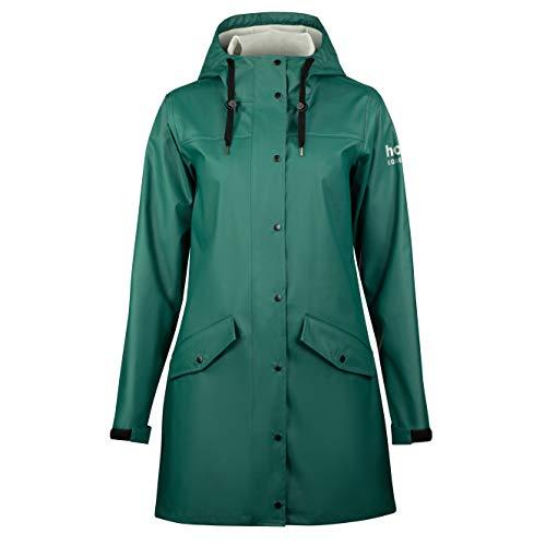 Horze Women's Billie Rain Jacket Jackets Horze Bistro Green US 12 (EU 42) 