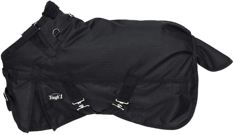 Black Tough 1 1200D Mini Snuggit Blanket Turnout Blankets JT International 48"