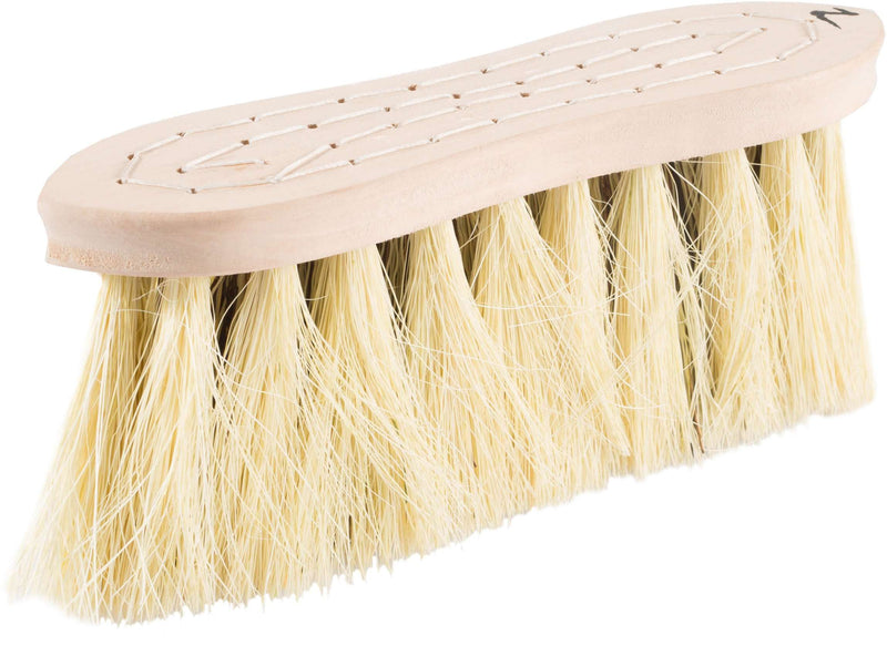 Horze Wood Back Firm Brush With Natural Mix Bristles, 3in Brushes Horze 