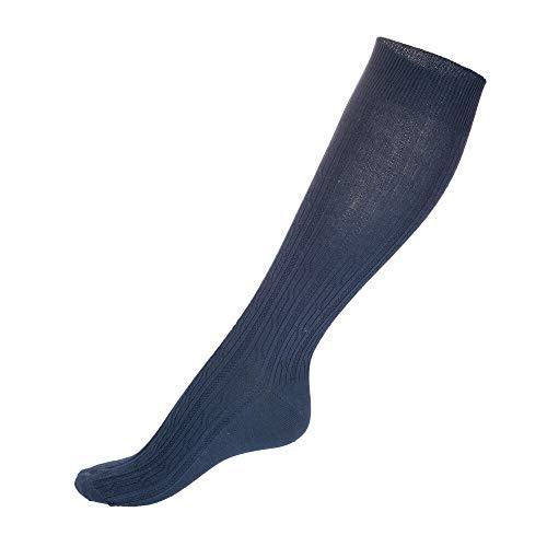 Horze Eva Cableknit Socks Socks Horze Dark Blue 8.5 - 10 