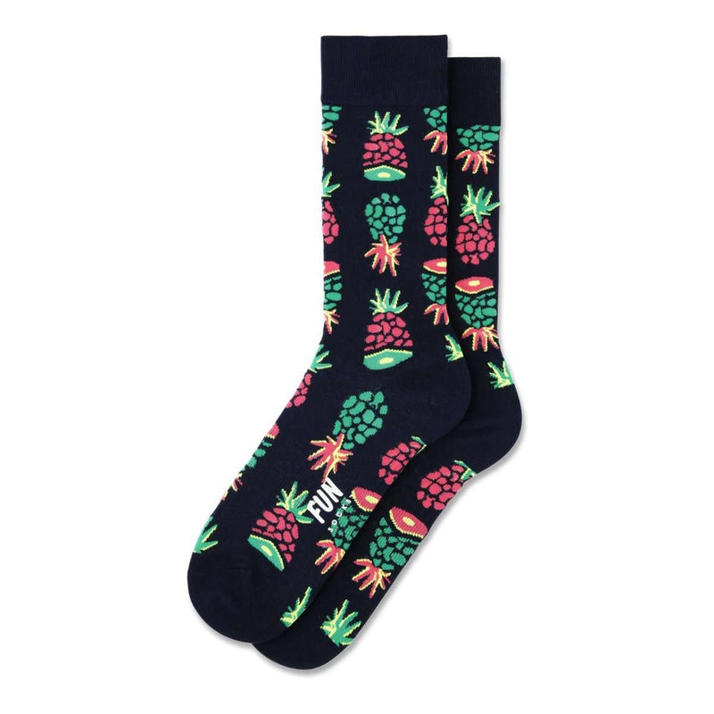 Fun Socks Men's Big Pineapple Socks Socks Fun Socks 