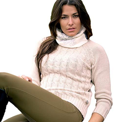 B Vertigo, Dina Ladies Knitted Sweater, Navy, 30 Sweaters Horze Light Melange Grey S 