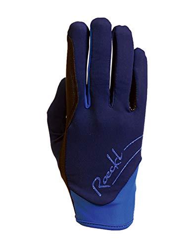 Roeckl Ladies June Winter Riding Gloves Gloves Toklat 6.5 navy-blue 