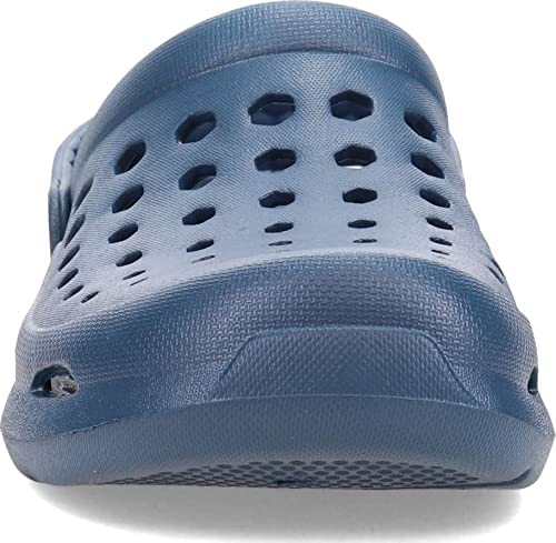 Front view of navy Joybees Active Adult Clog