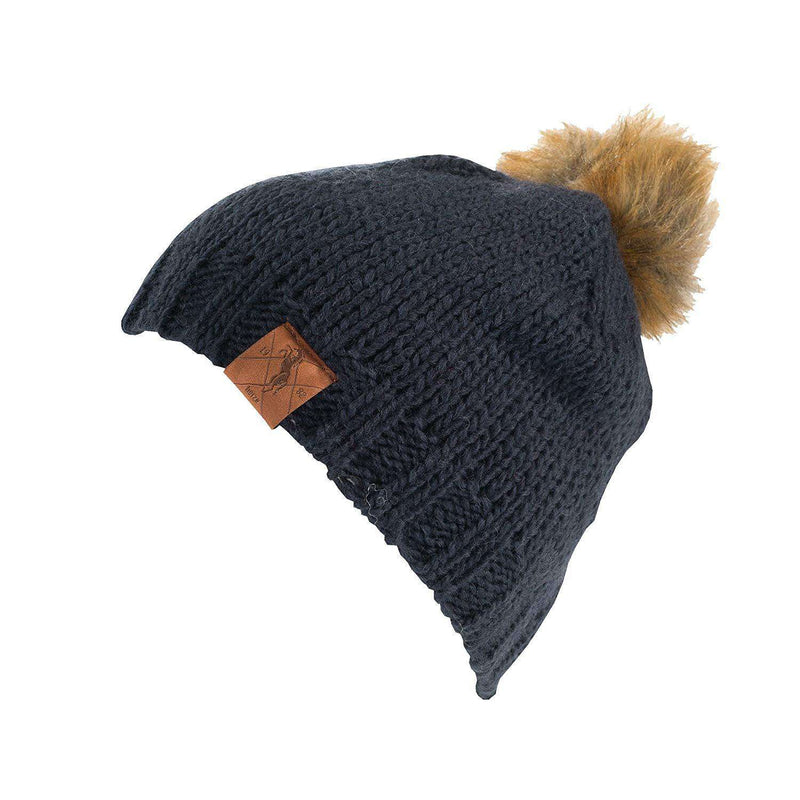 Horze Knitted Hat Winter Hats Horze One Size Night Dark Blue 