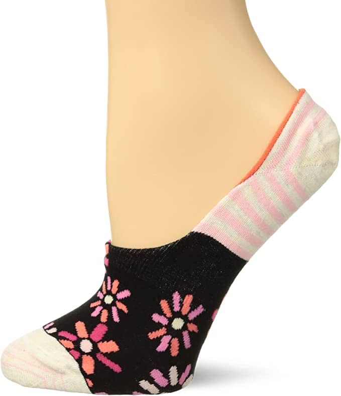 Fun Socks Women's No Show Daisy Socks Socks Fun Socks 