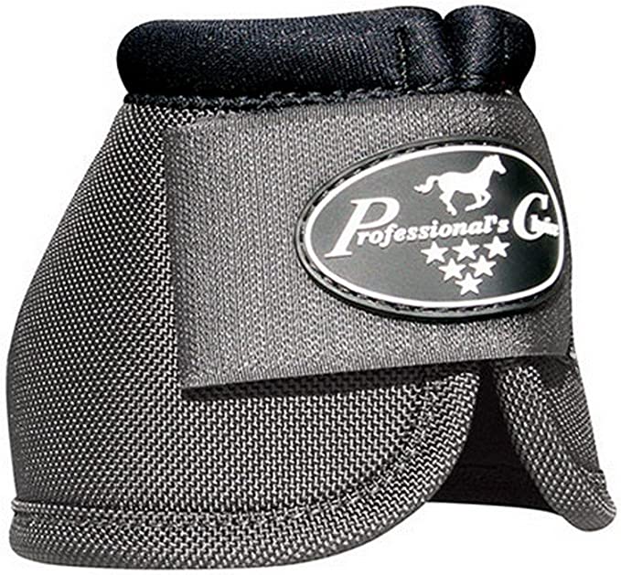 Charcoal Professional's Choice Equine Ballistic Hoof Overreach Bell Boots