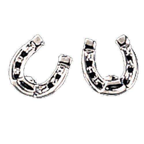 Exselle Horseshoe Earrings Jewelry Exselle Platinum Plate 