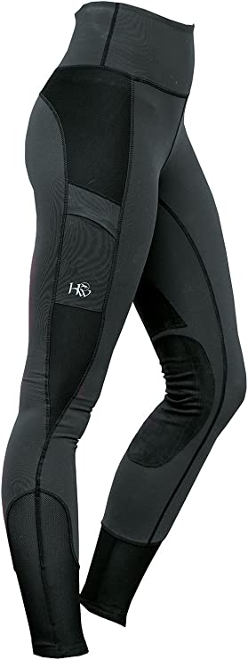 Charcoal Horseware Women's Riding Tights