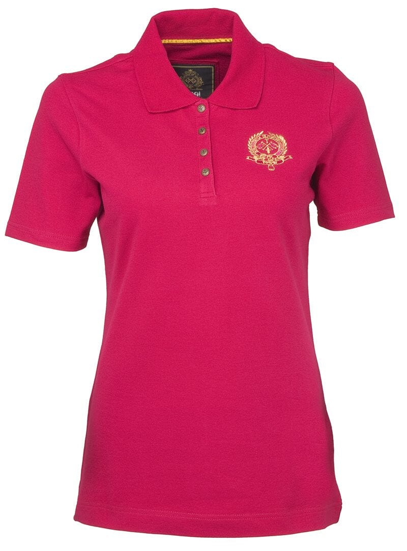 Toggi Mina Tween Pique Polo Long Sleeve Shirts Toggi Red Size 11/12 