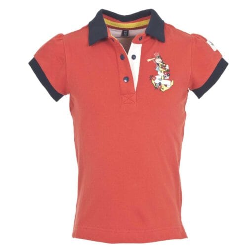 Toggi Nerissa Children's Polo Shirt Long Sleeve Shirts Toggi Scarlet 11-12 