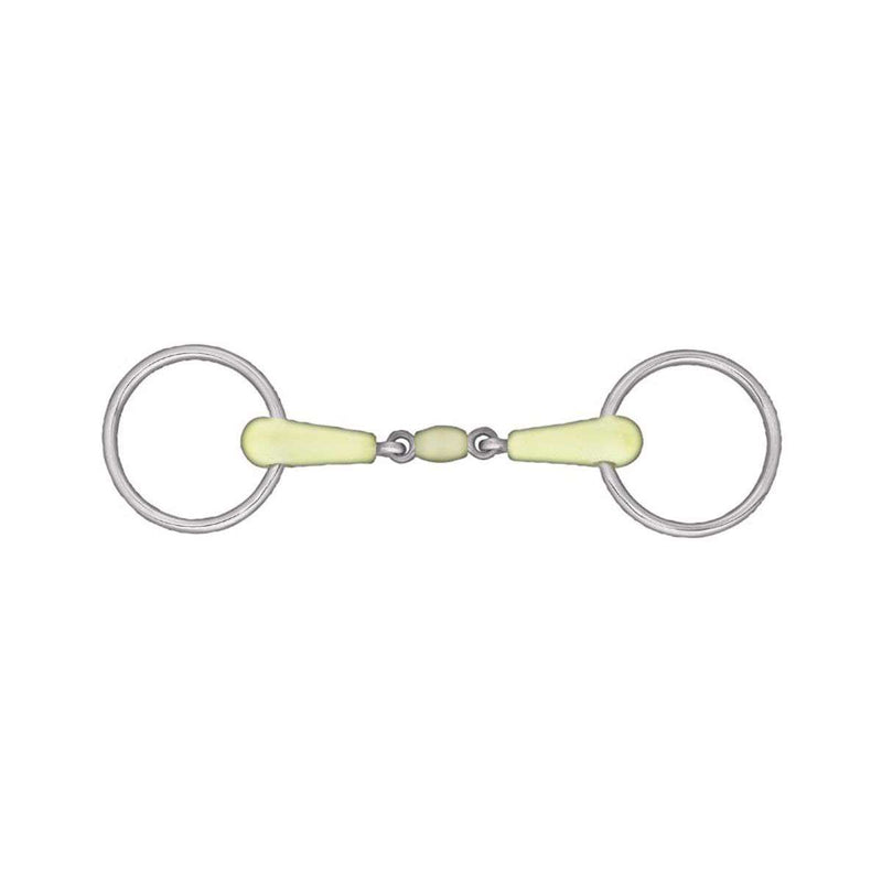 Horze Double-Jointed Loose Ring Apple Snaffle Bit English Horse Bits Horze 5 