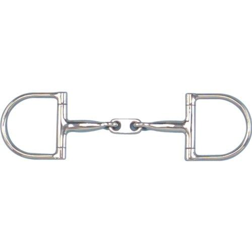 Toklat Pony Stainless Steel Dr. Bristol Snaffle Dee Bit with 2 1/2" Rings English Horse Bits Toklat 4 