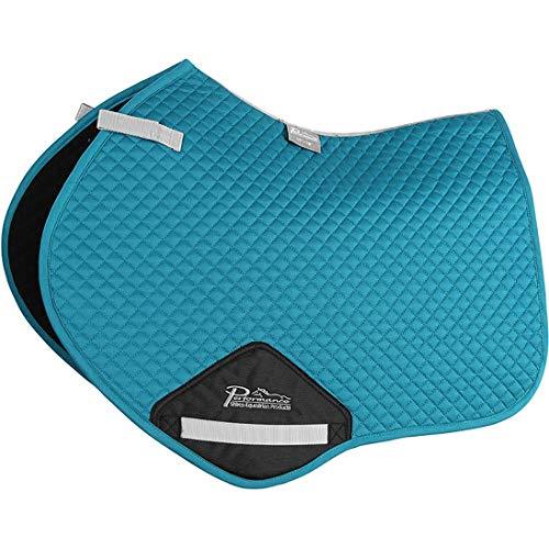 Shires Performance Jump Saddle Pad All Purpose Pads Shires Equestrian Ocean Blue 17-18 