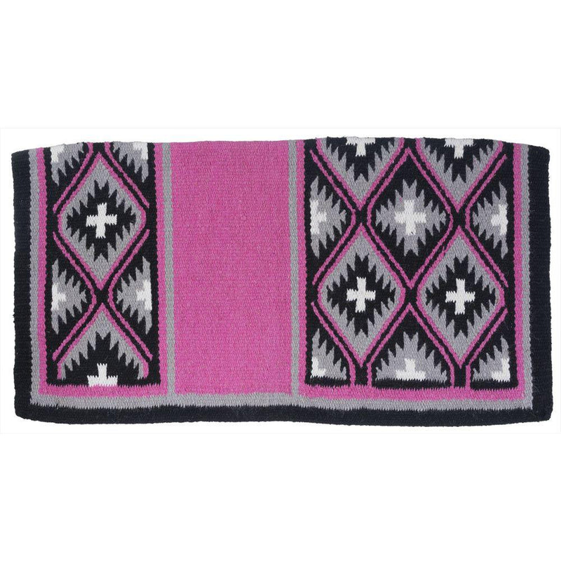 Pink Tough 1 Sequoyah Wool Saddle Blanket JT International