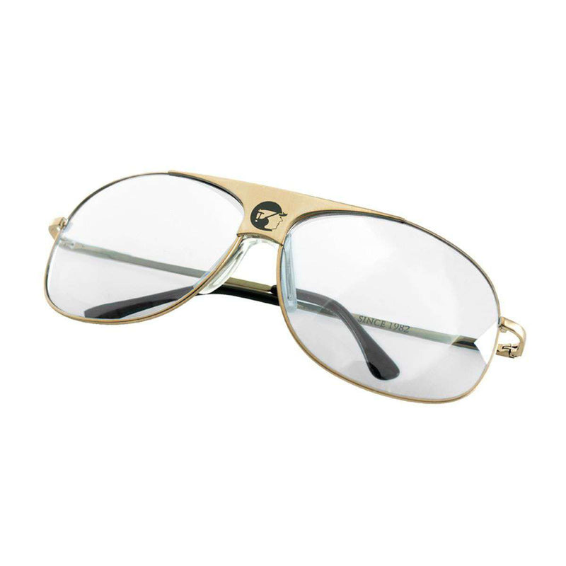 Finn-Tack Driving Glasses Protective Eyewear Finn-Tack Gold/Clear 
