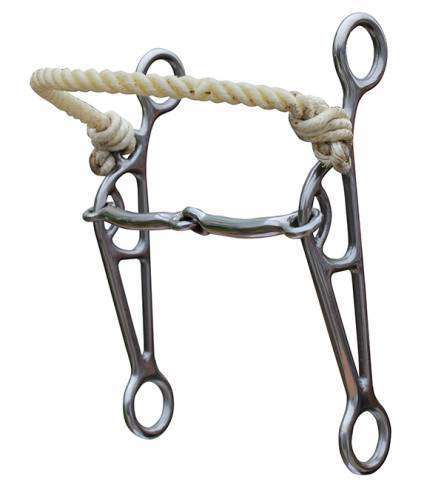 Professional's Choice Combination Snaffle Western Horse Bits Professional's Choice Silver 
