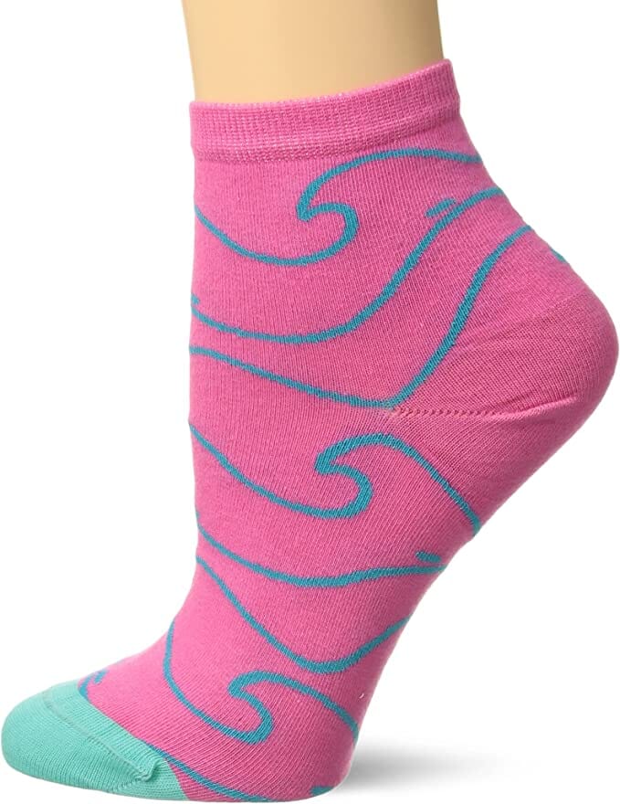 Fun Socks Women's Wave Stripe Anklet Socks Socks Fun Socks 