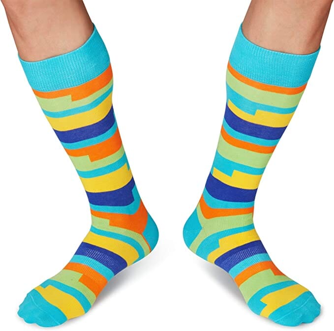 Fun Socks Men's Coil Stripe Socks Socks Fun Socks 