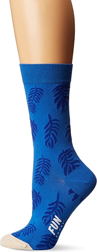 Fun Socks Women's Palm Leaf Socks Socks Fun Socks 