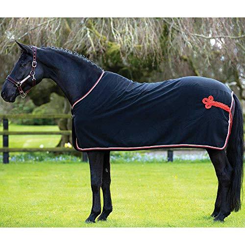 Rambo Show Blanket Coolers Horseware Ireland Black Tan Oran Black 84" 