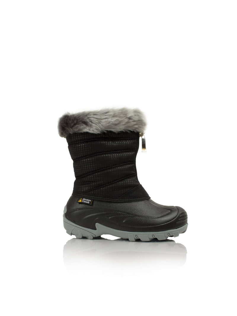 Absolute Canada Children's Furpuff Boot Winter Boots Absolute Canada 11 Black 