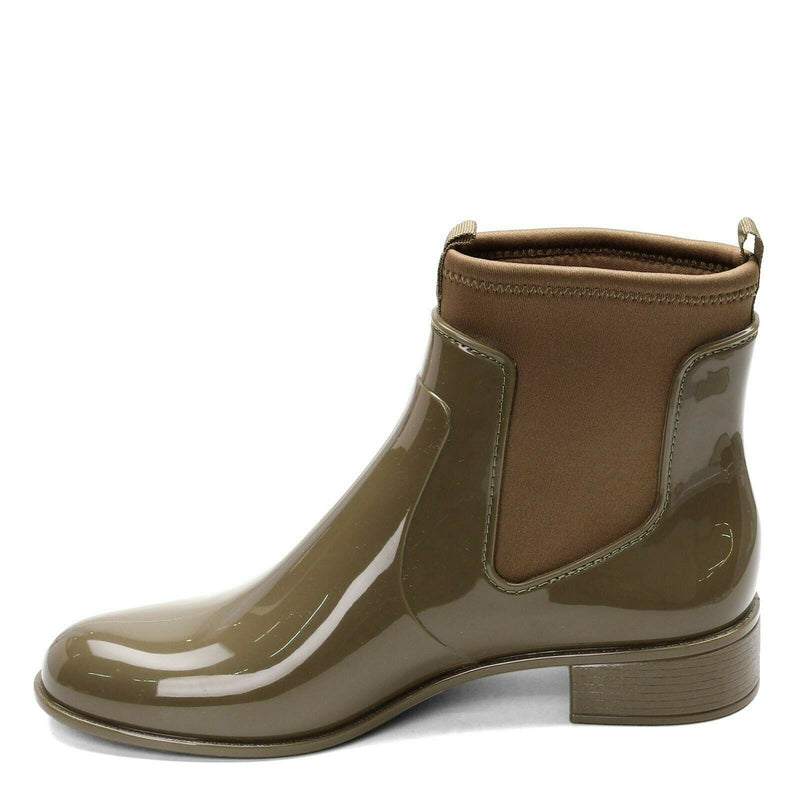 Side view of Military Green Petite Jolie Superior Women's Boots