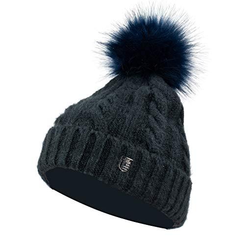 Horze Maddox Winter Hat Winter Hats Horze Brushed Nickel 