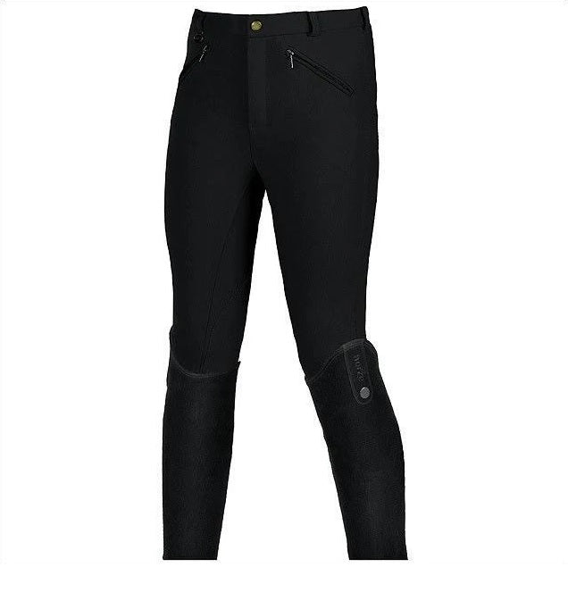 Black Horze Active Youth Self Patch Breeches