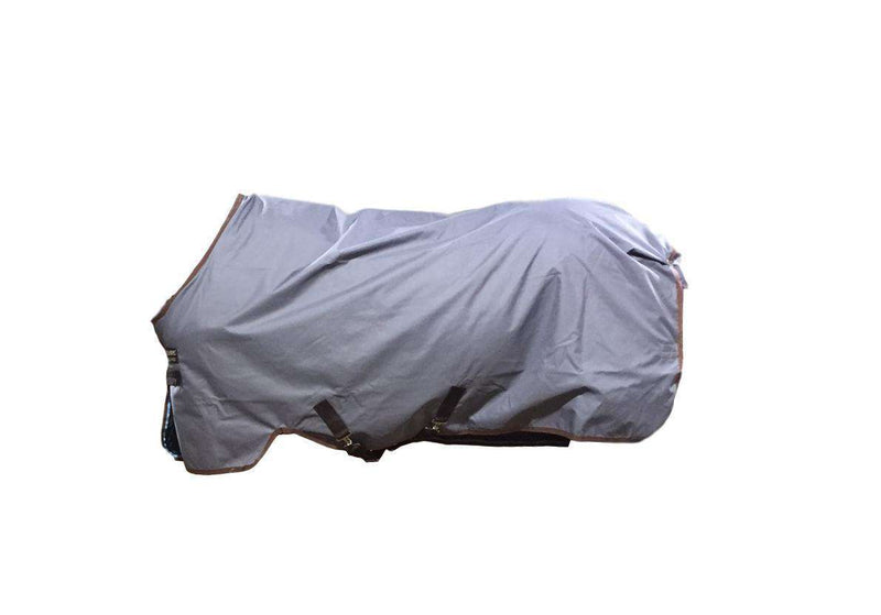 Horseware For One Stop Turnout Blanket Lite Hero Turnout Blankets Horseware 60 Grey/Chocolate 