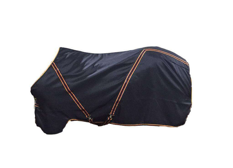 Rambo For One Stop Newmarket Stable Sheet Stable Sheets Horseware 60 Black/Gold/Red 