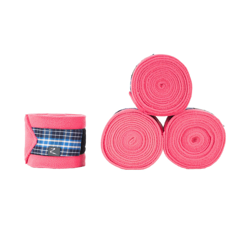 Horze Berkeley Anti Pill Fleece Polo Wraps Leg Wraps Horze One Size Pink 