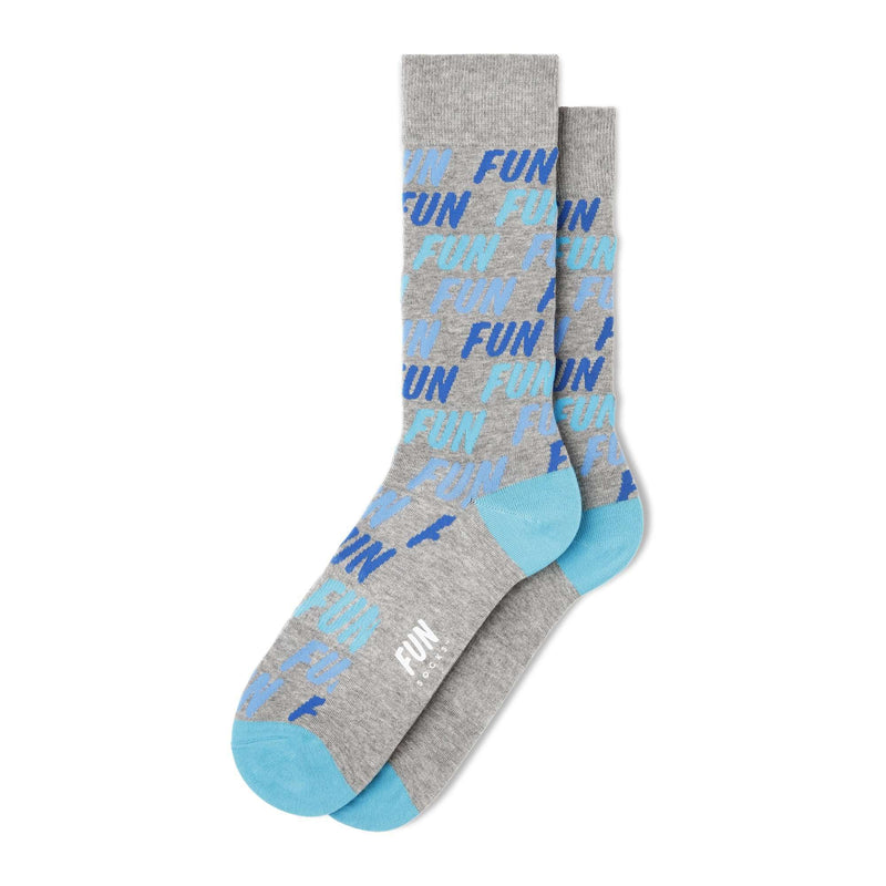Fun Socks Men's Fun Fun Fun Socks Socks Fun Socks Grey/Blue 
