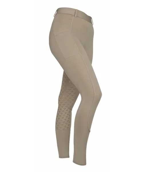 Shires Aubrion Albany Womens Riding Tights Full Seat Tights Shires Equestrian Beige Medium 