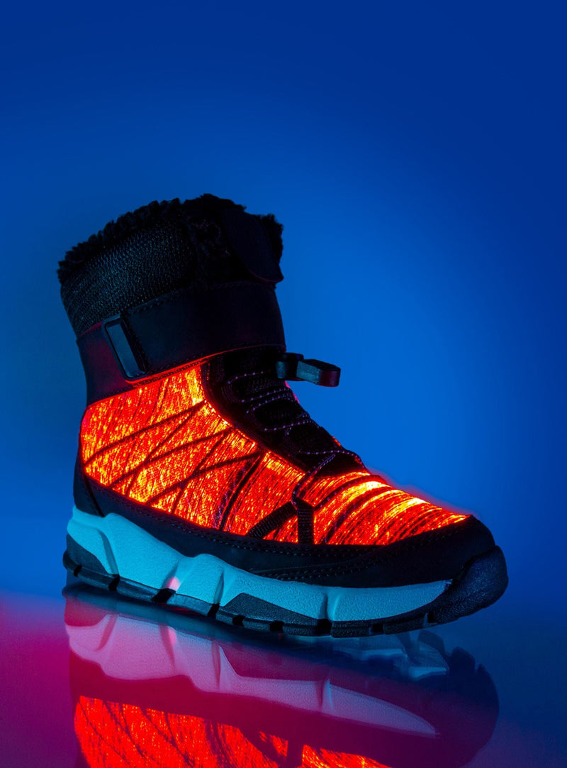 Glowing black Absolute Canada Kid's Riley Winter Boots