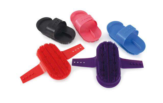 Shires Plastic Curry Comb Curry Combs Shires Black 