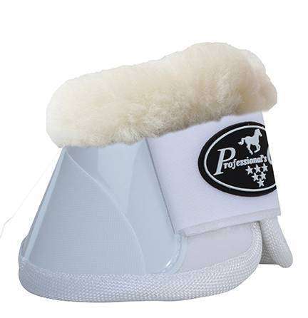 Professional's Choice Spartan Bell Boot W/ Fleece Bell Boots Professional's Choice M White 